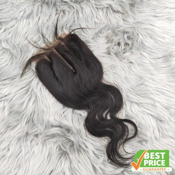 Body Wave 4x4 Lace Closure; Good Quality 100% Pure Human Hair