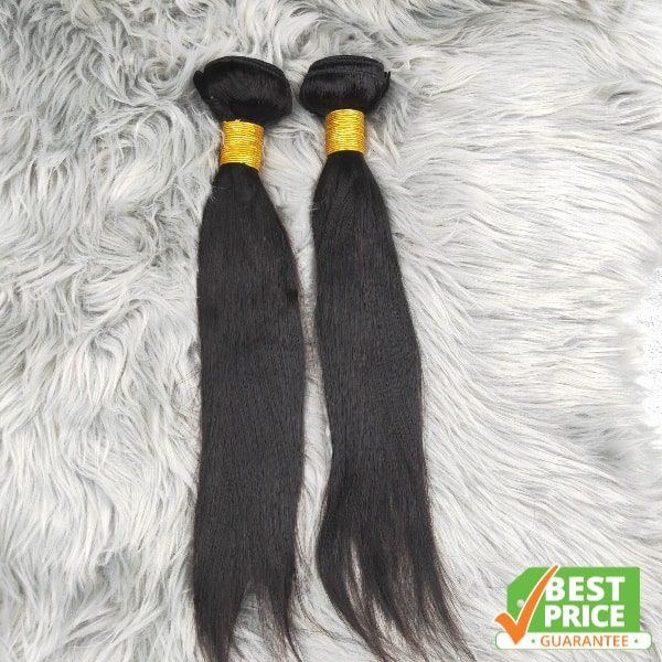 1 Bundle (100g) Straight; Good Quality (Grade 10A) 100% Pure Human Hair