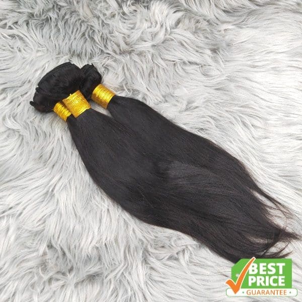 1 Bundle (100g) Straight; Good Quality (Grade 10A) 100% Pure Human Hair