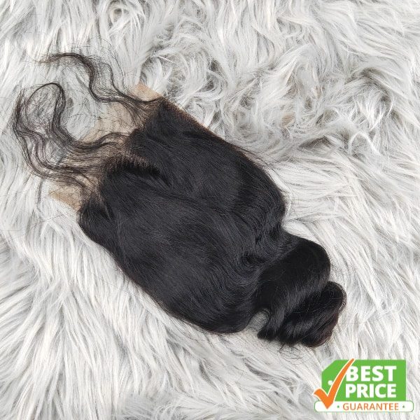 Loose Wave 4x4 Lace Closure; Good Quality 100% Pure Human Hair