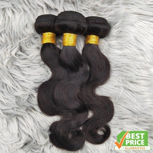1 Bundle (100g) Body Wave; Good Quality (Grade 10A) 100% Pure Human Hair